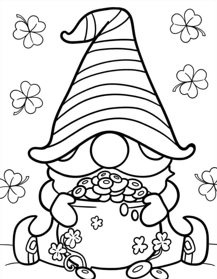 Coloriage Saint Patrick 15