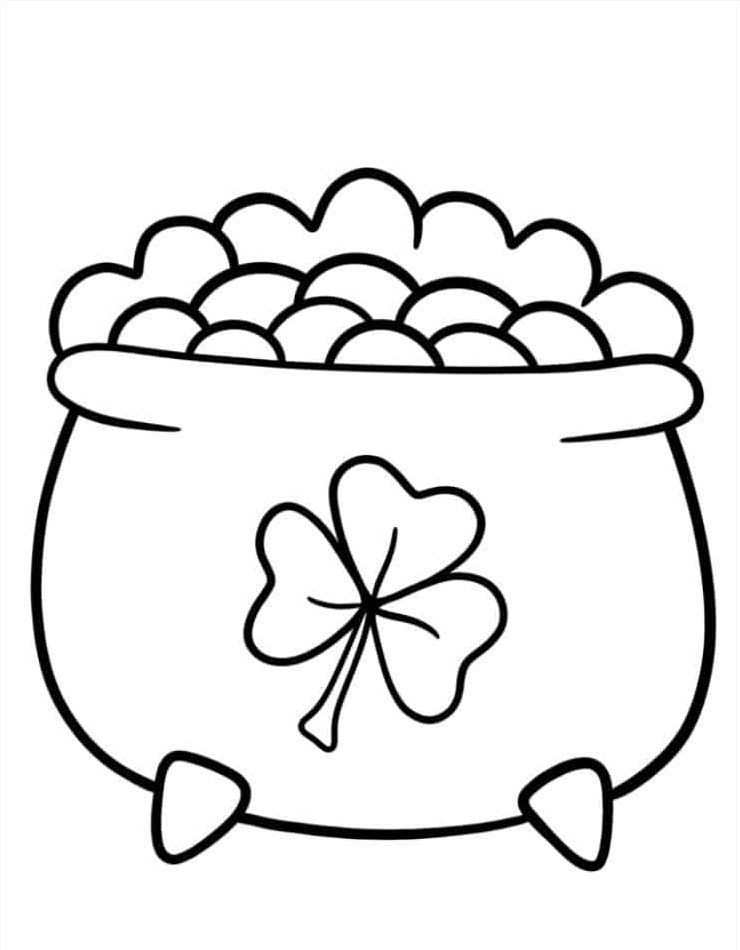 Coloriage Saint Patrick 16