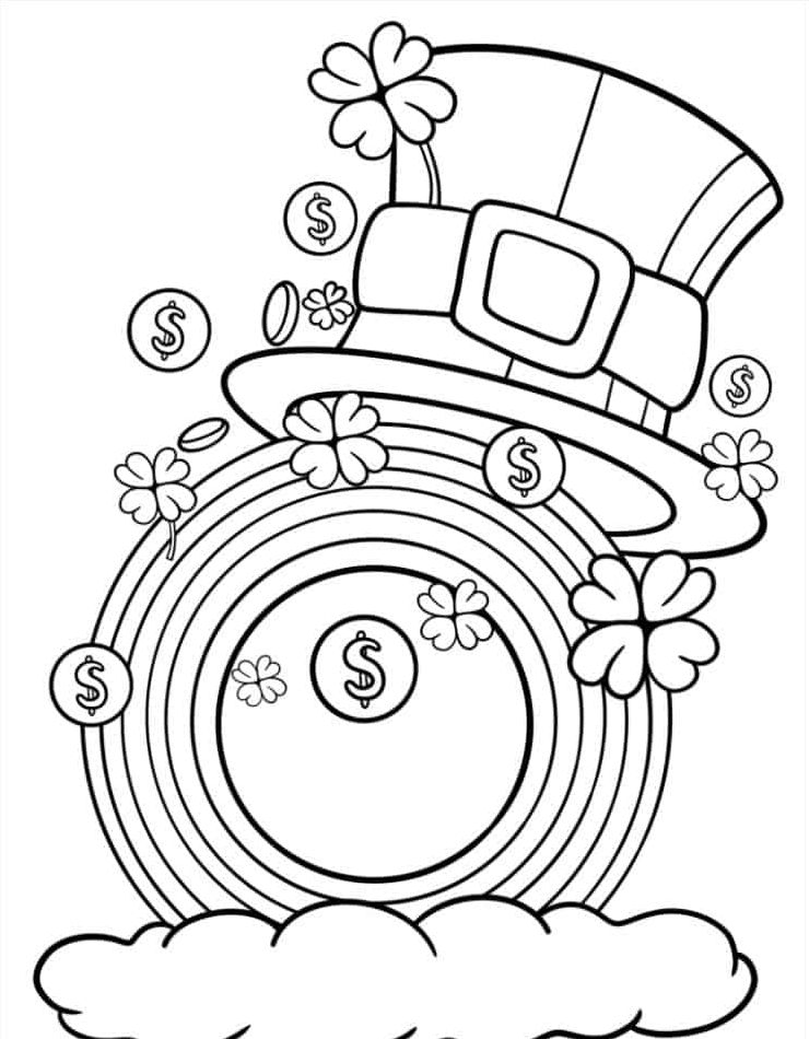 Coloriage Saint Patrick 17