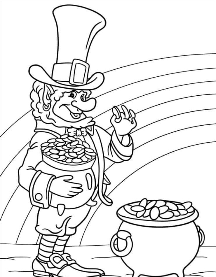 Coloriage Saint Patrick 19