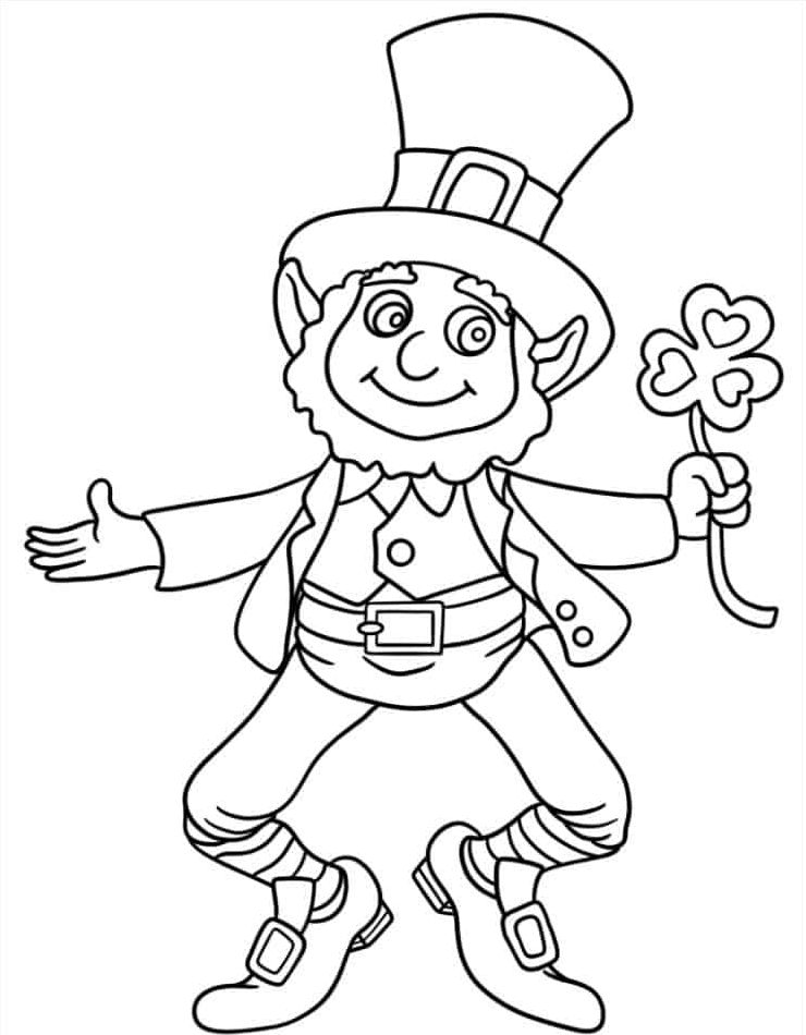 Coloriage Saint Patrick 30