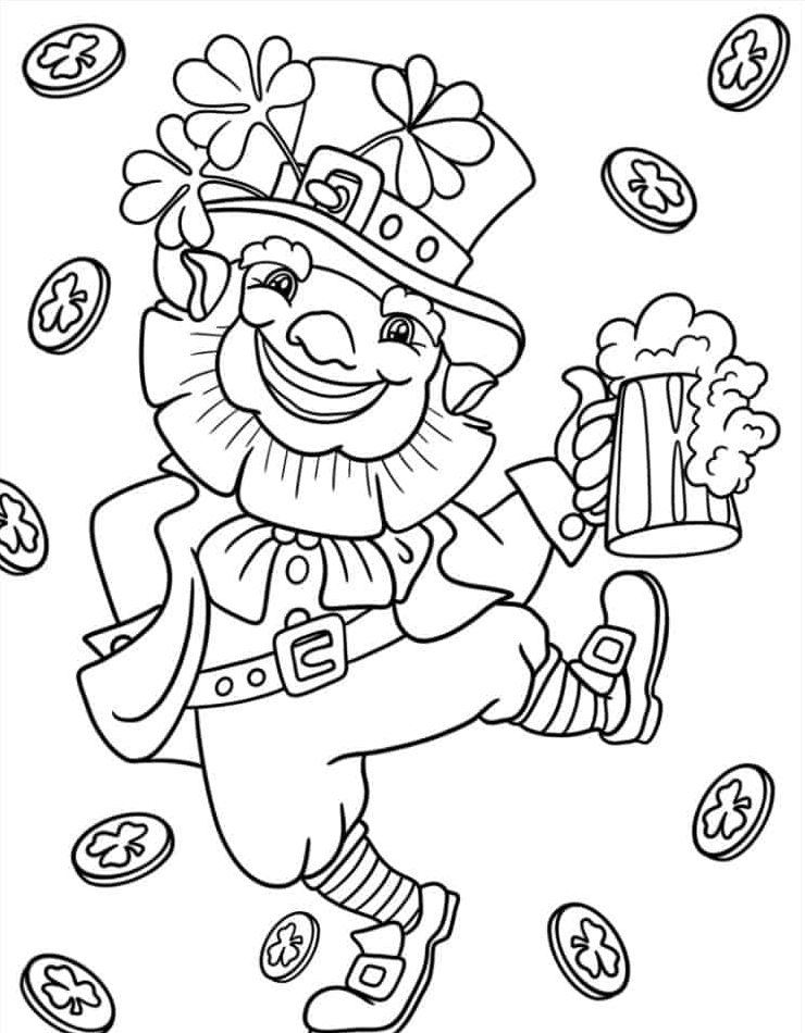 Coloriage Saint Patrick 35