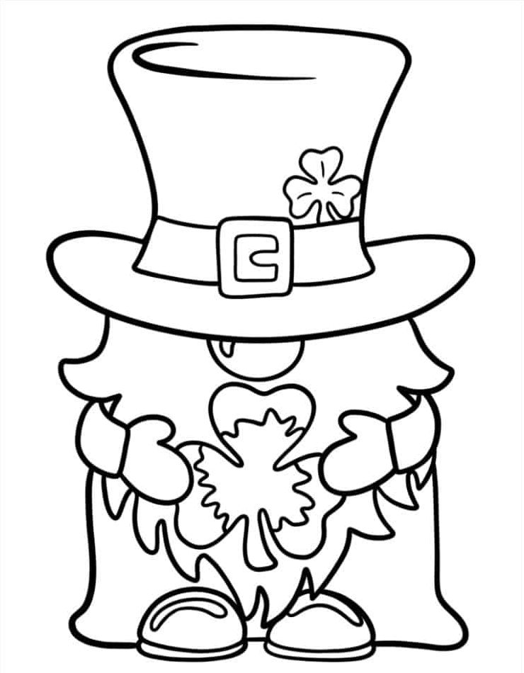 Coloriage Saint Patrick 6