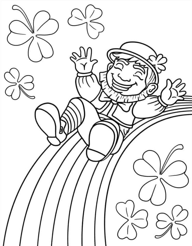 Coloriage Saint Patrick 7