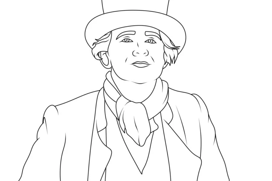 Coloriage Wonka 14