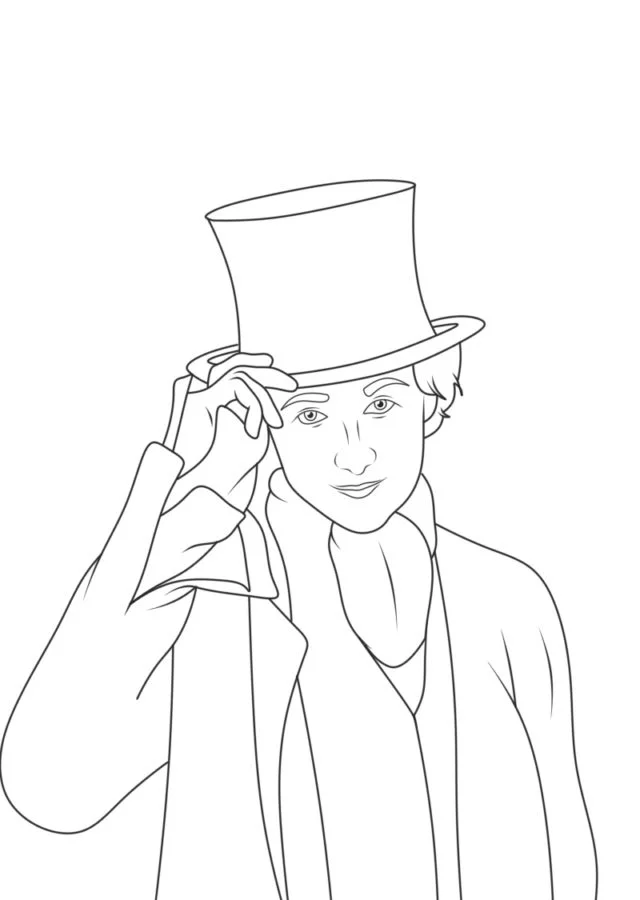 Coloriage Wonka 1