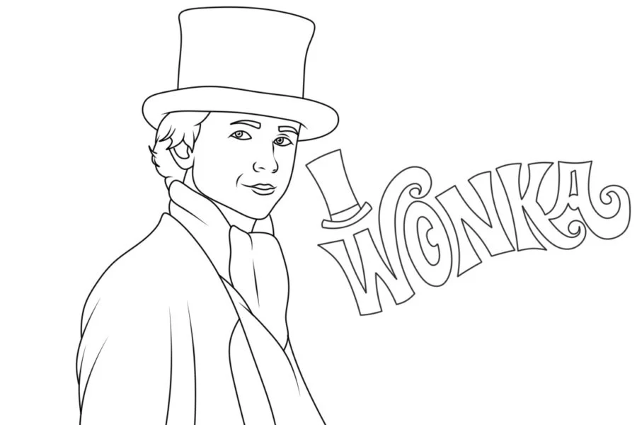 Coloriage Wonka 9