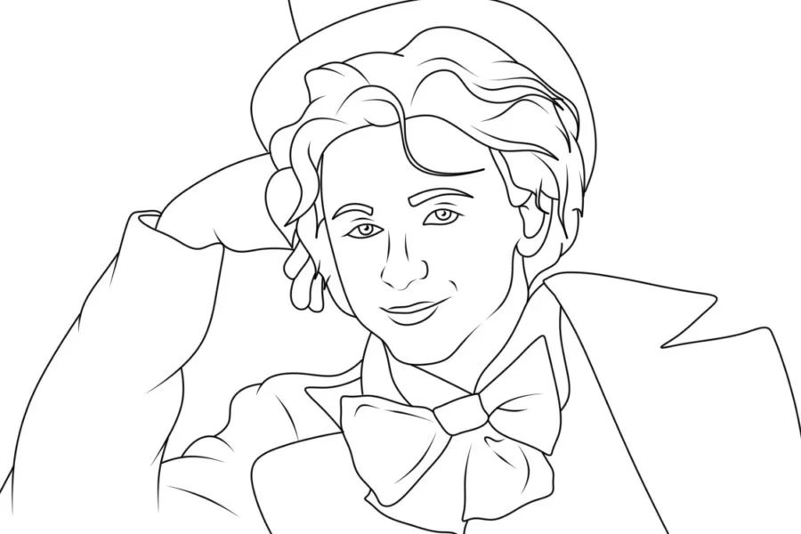 Coloriage Wonka 10