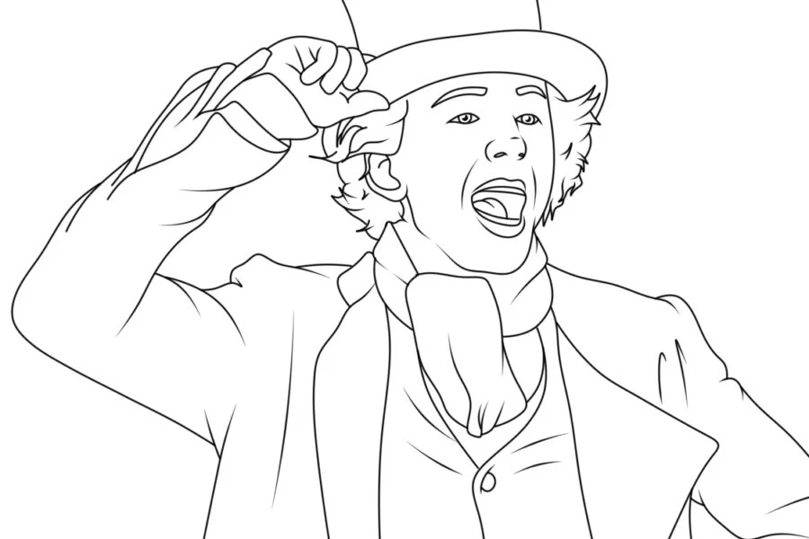 Coloriage Wonka 11