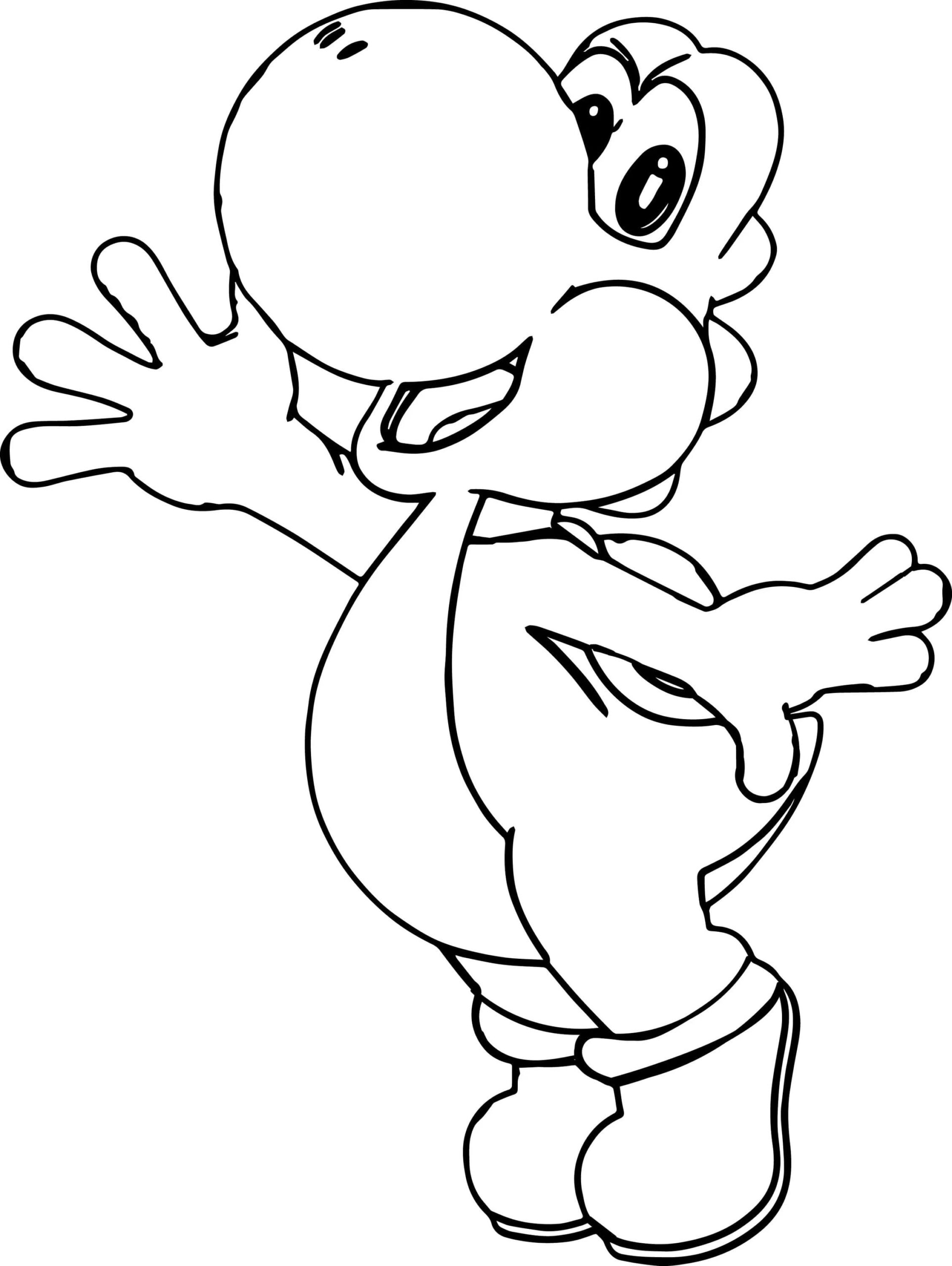 Coloriage Yoshi 37