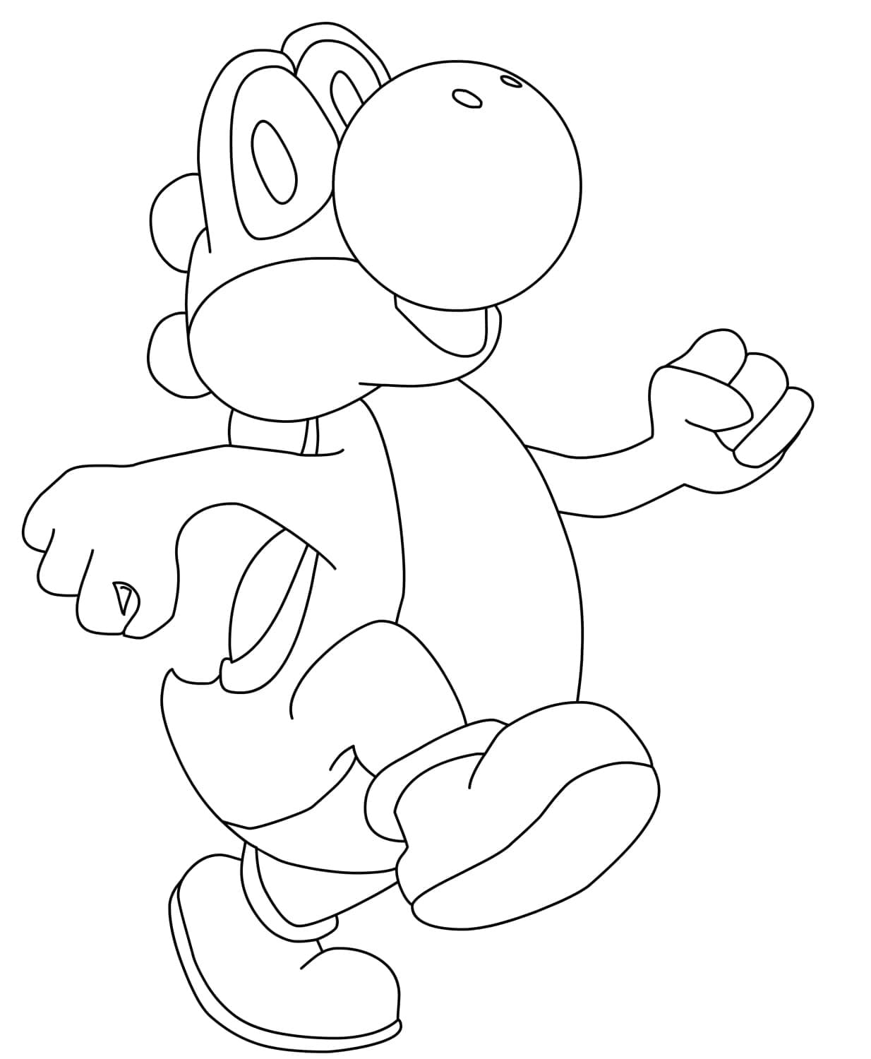 Coloriage Yoshi 29