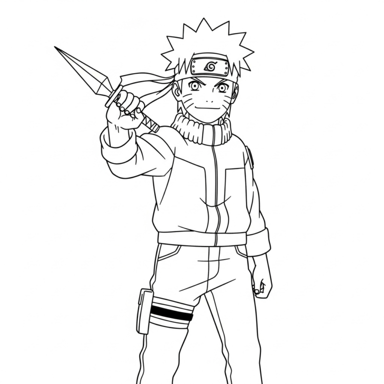 Coloriage Naruto
