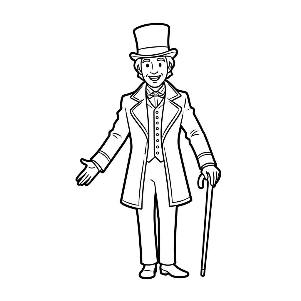 image pour coloriage Wonka update enfant