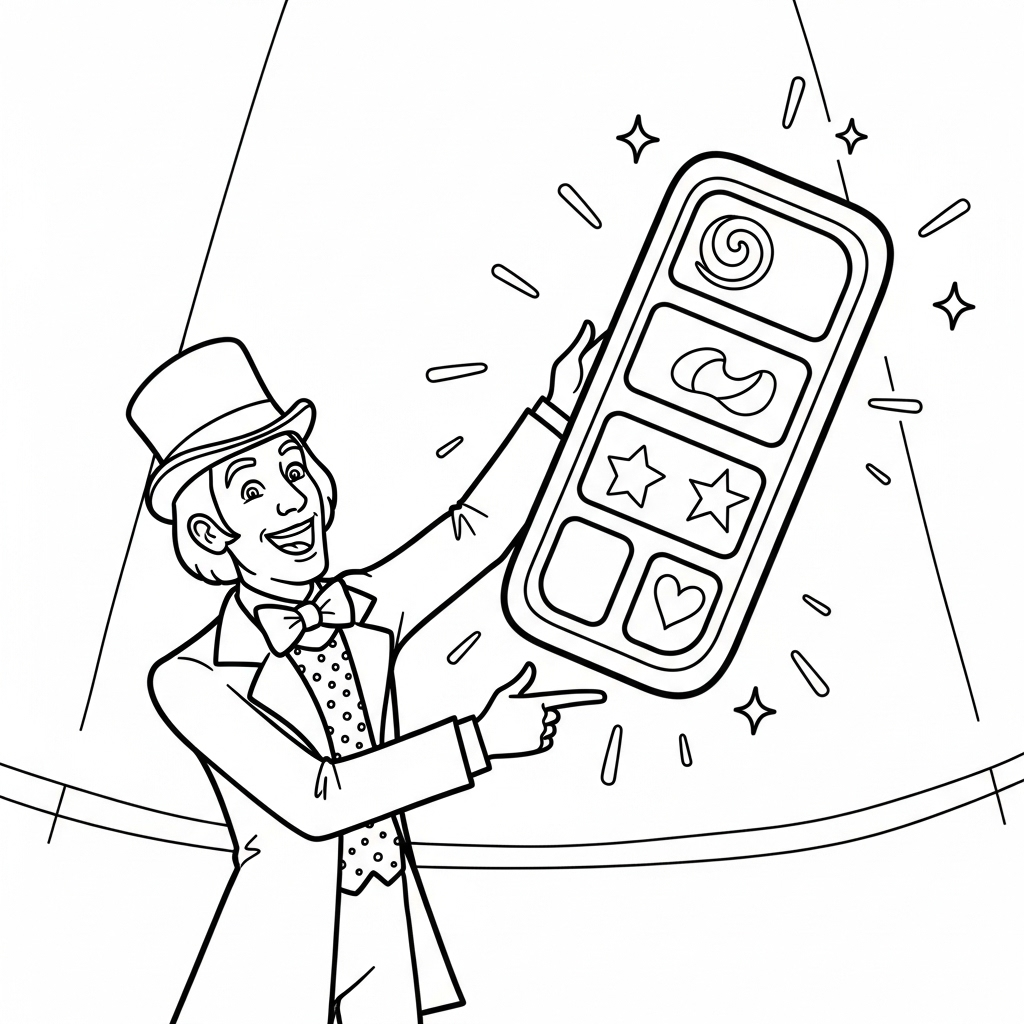 coloriage Wonka update pour enfant de 7 ans