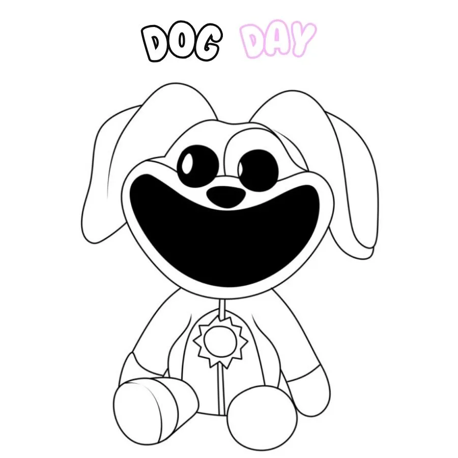 coloriage DogDay à imprimer gratuitement pdf