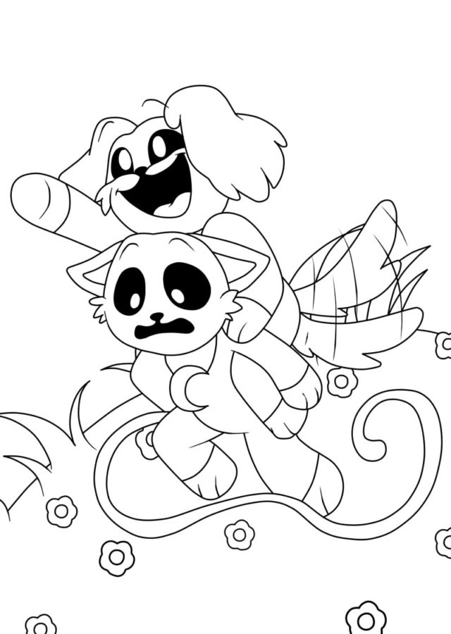 Poppy Playtime Dogday Coloring