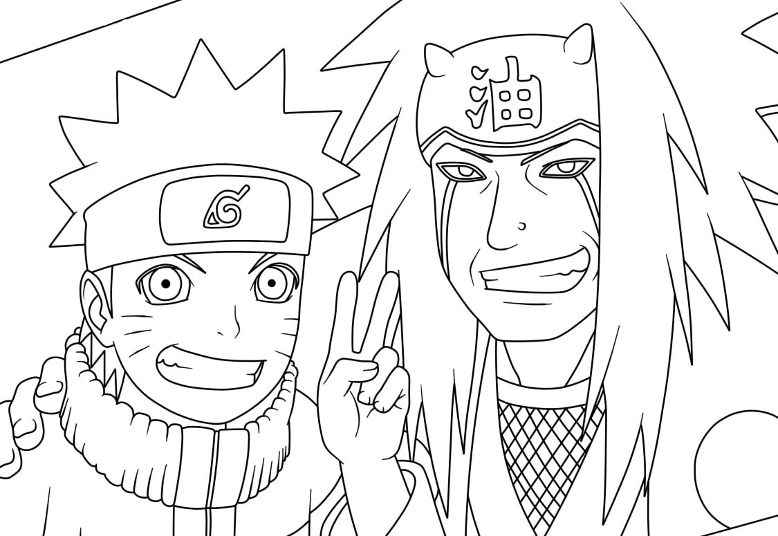 Coloriage Naruto 23