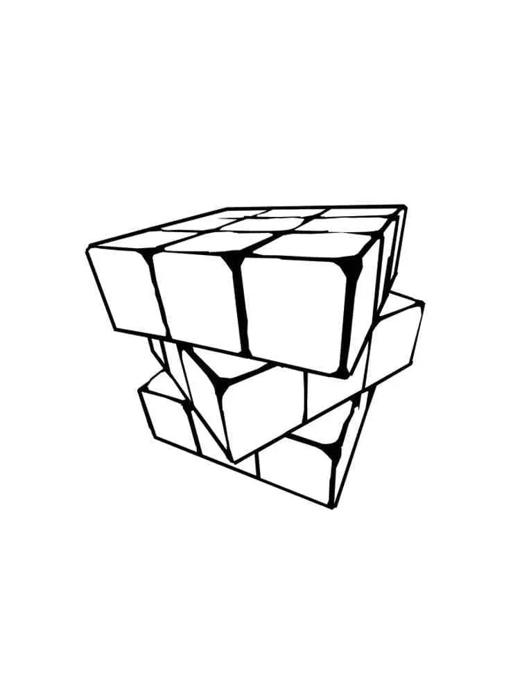 Coloriage Rubik 10