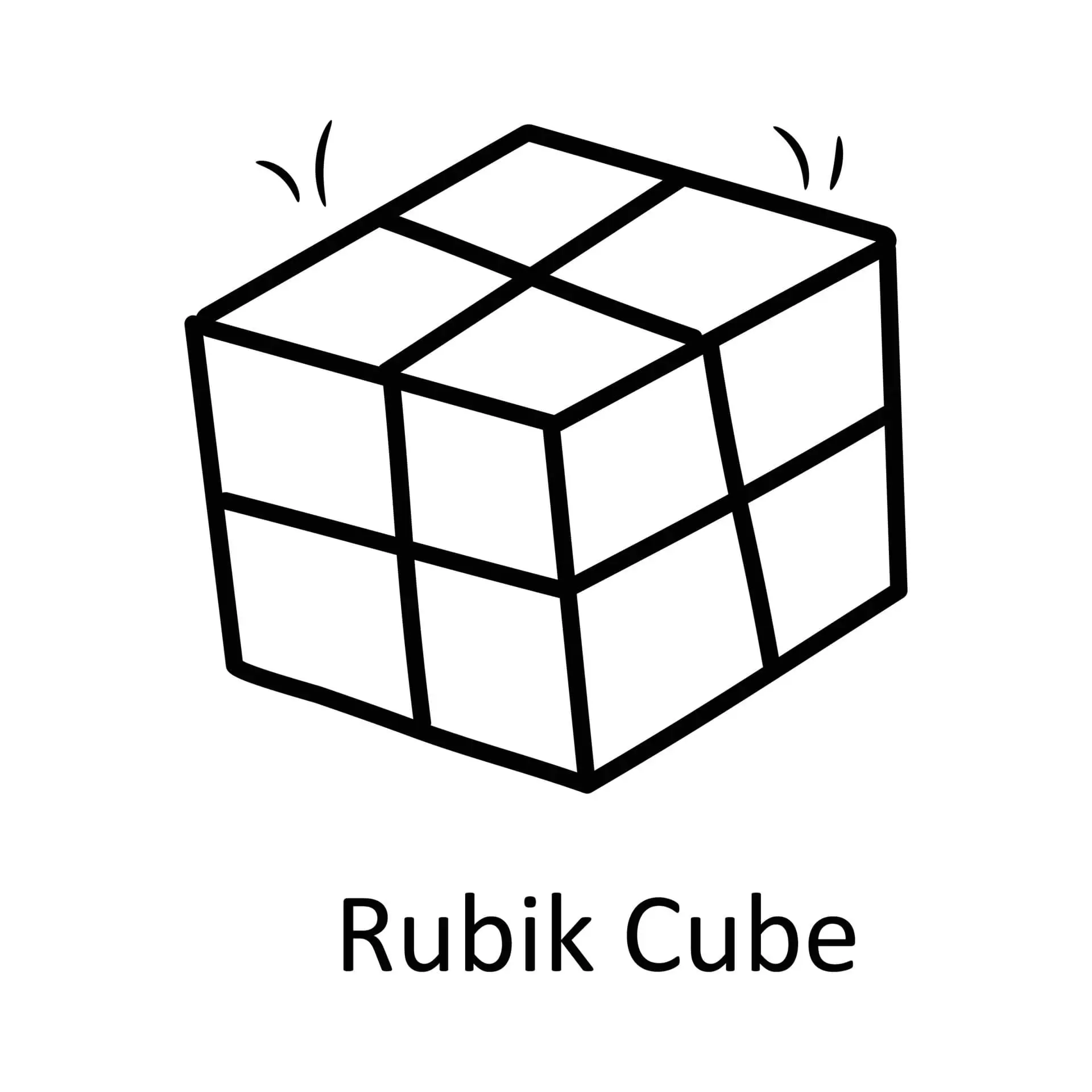 Coloriage Rubik 13