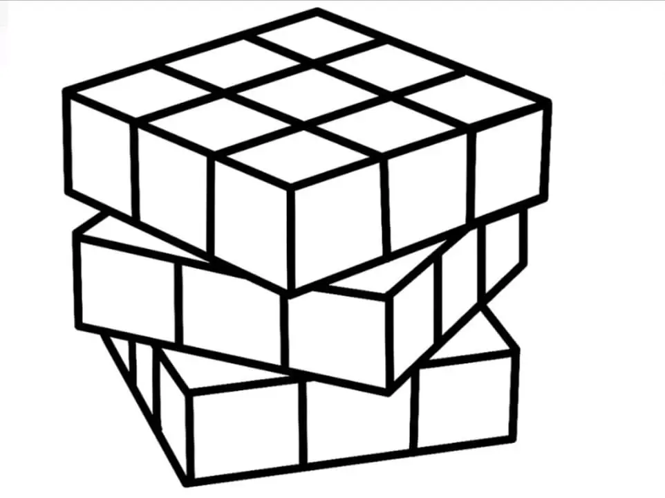 Coloriage Rubik 17