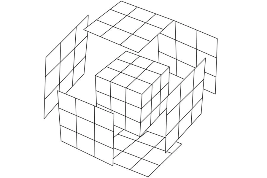 Coloriage Rubik 18