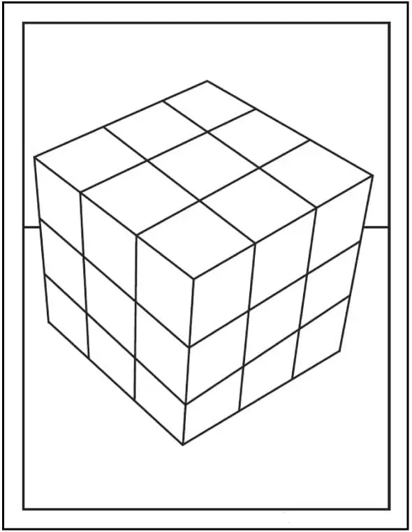 Coloriage Rubik 23