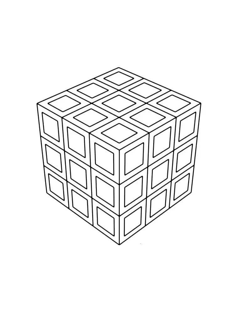 Coloriage Rubik 29