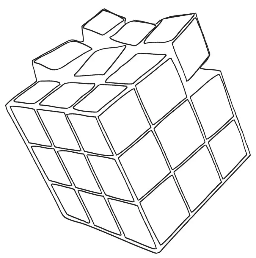 Coloriage Rubik 32