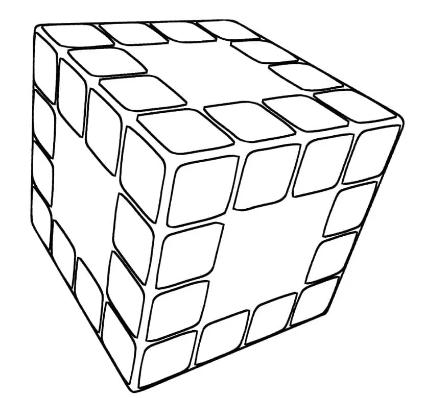 Coloriage Rubik 5