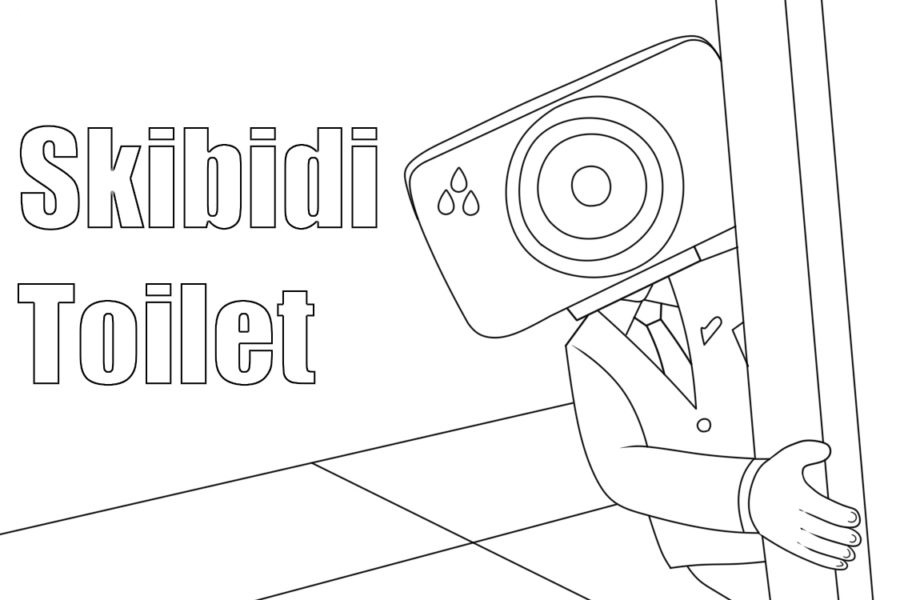 Coloriage Skibidi Toilet 12