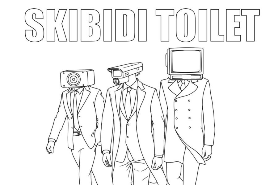 Coloriage Skibidi Toilet 30