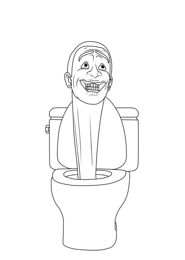 Coloriage Skibidi Toilet 37