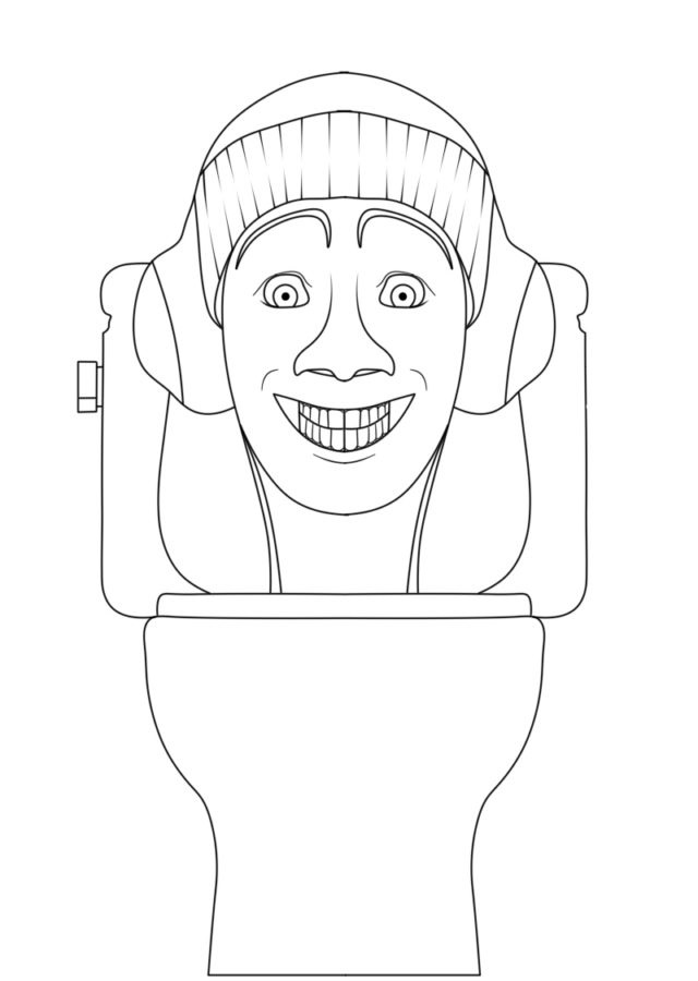 Coloriage Skibidi Toilet 47