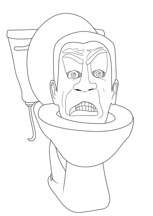 Coloriage Skibidi Toilet 48