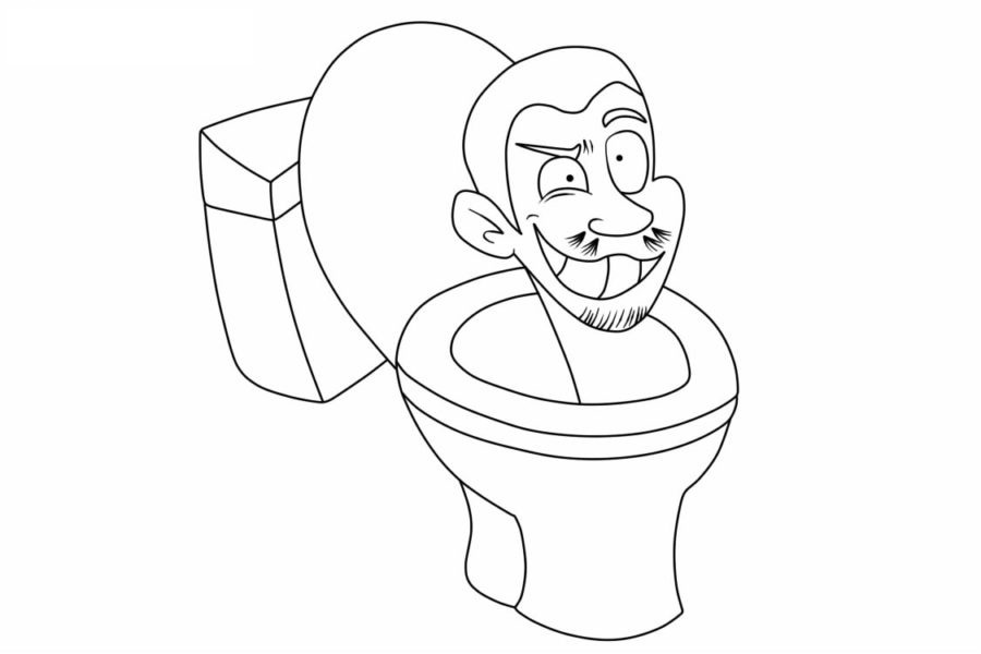 Coloriage Skibidi Toilet 56