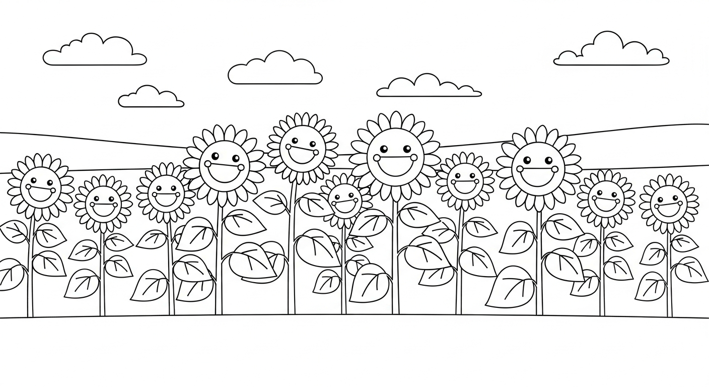 coloriage Tournesol updated a dessiner et imprimer