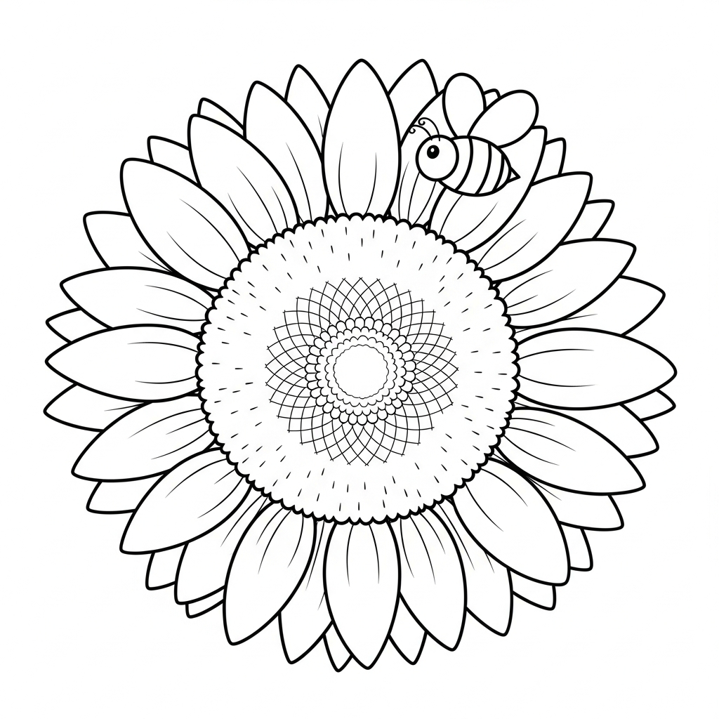 coloriage Tournesol updated à imprimer pour enfants