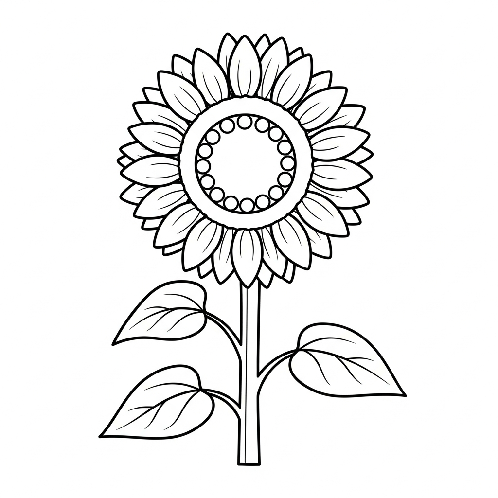 coloriage Tournesol updated à imprimer pour enfants 1