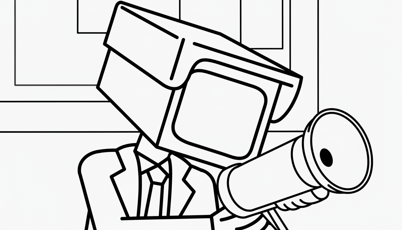 télécharger coloriage Skibidi Toilet update gratuit
