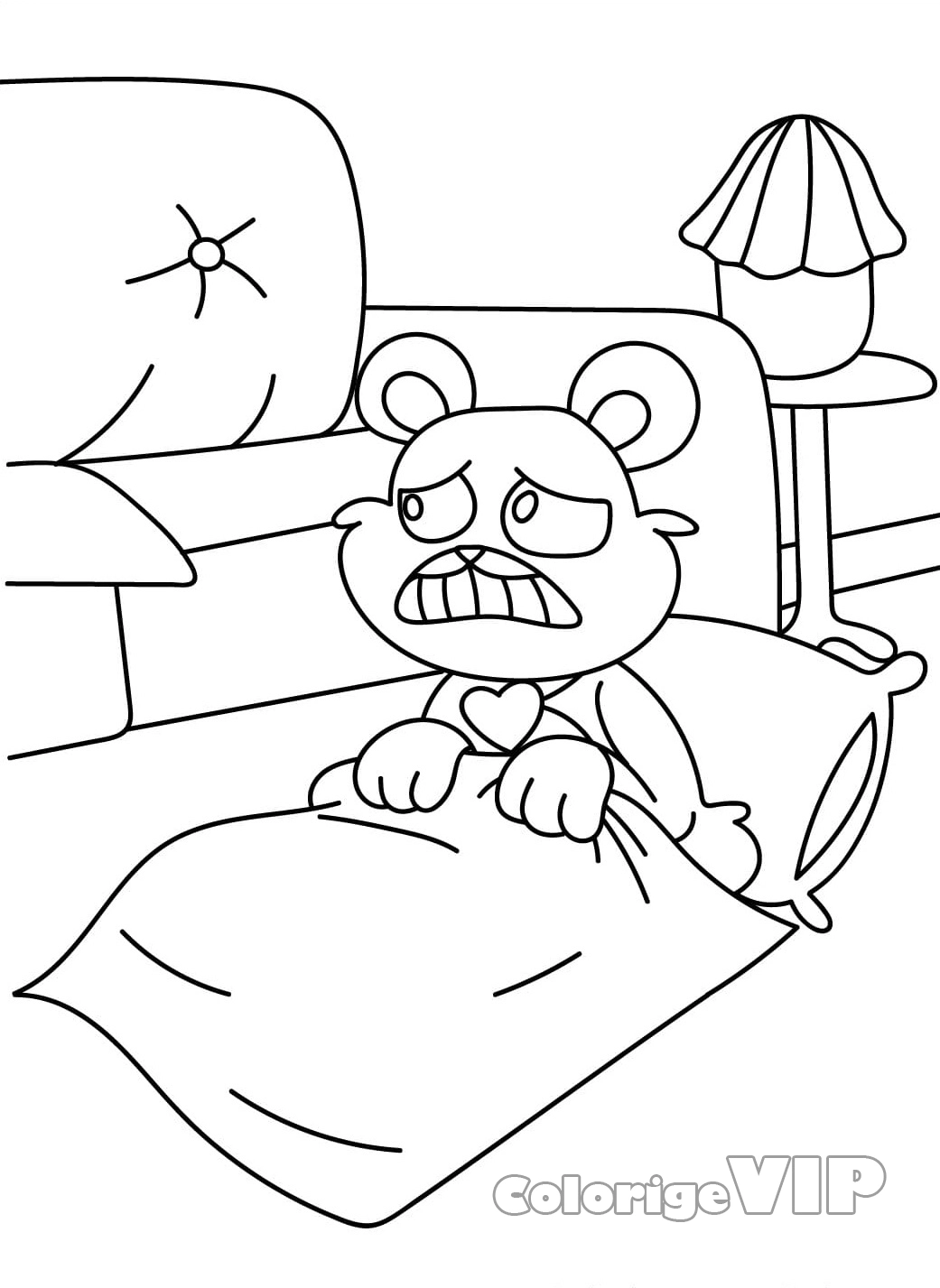 coloriage Bobby BearHug en ligne pour enfant 2