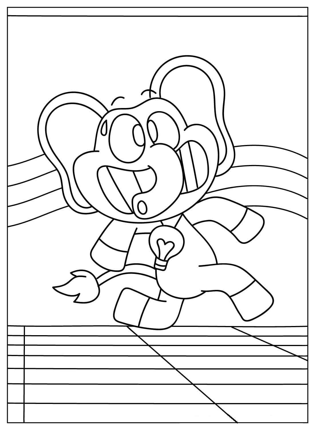 coloriage Bubba Bubbaphant gratuit en ligne