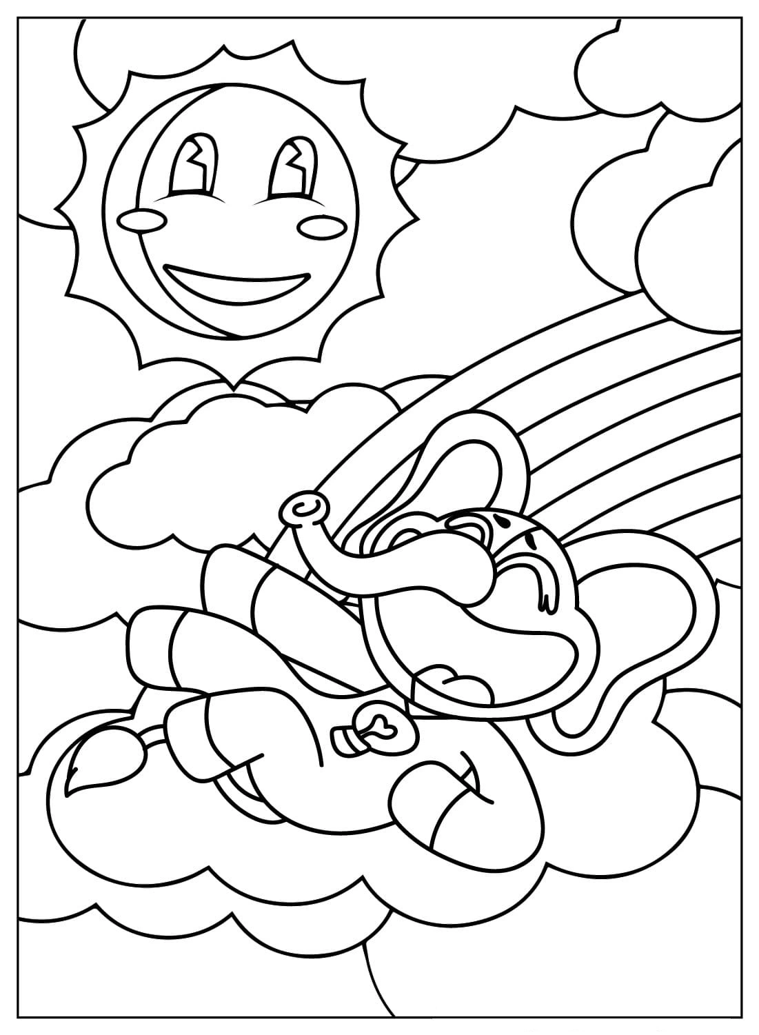 coloriage Bubba Bubbaphant en ligne pour enfant