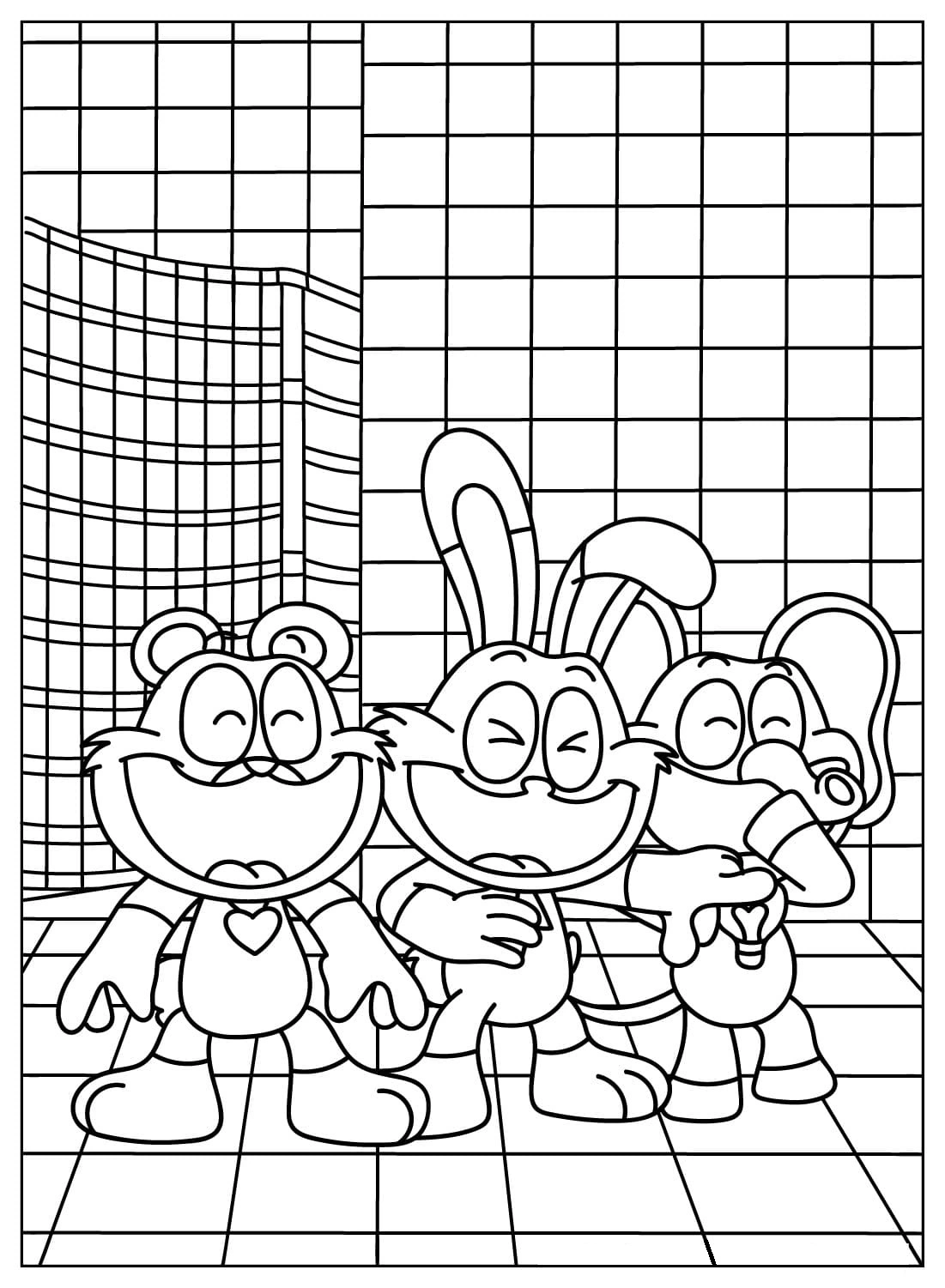 coloriage Bubba Bubbaphant pour enfant de 10 ans