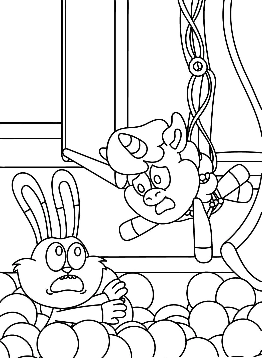 coloriage Craftycorn pour enfant à imprimer