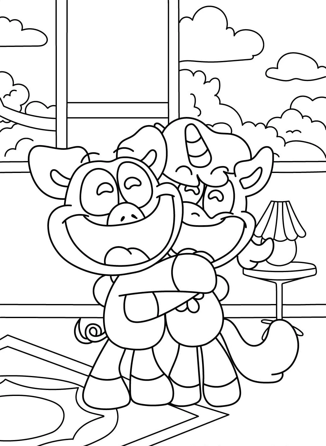 télécharger coloriage Craftycorn gratuit