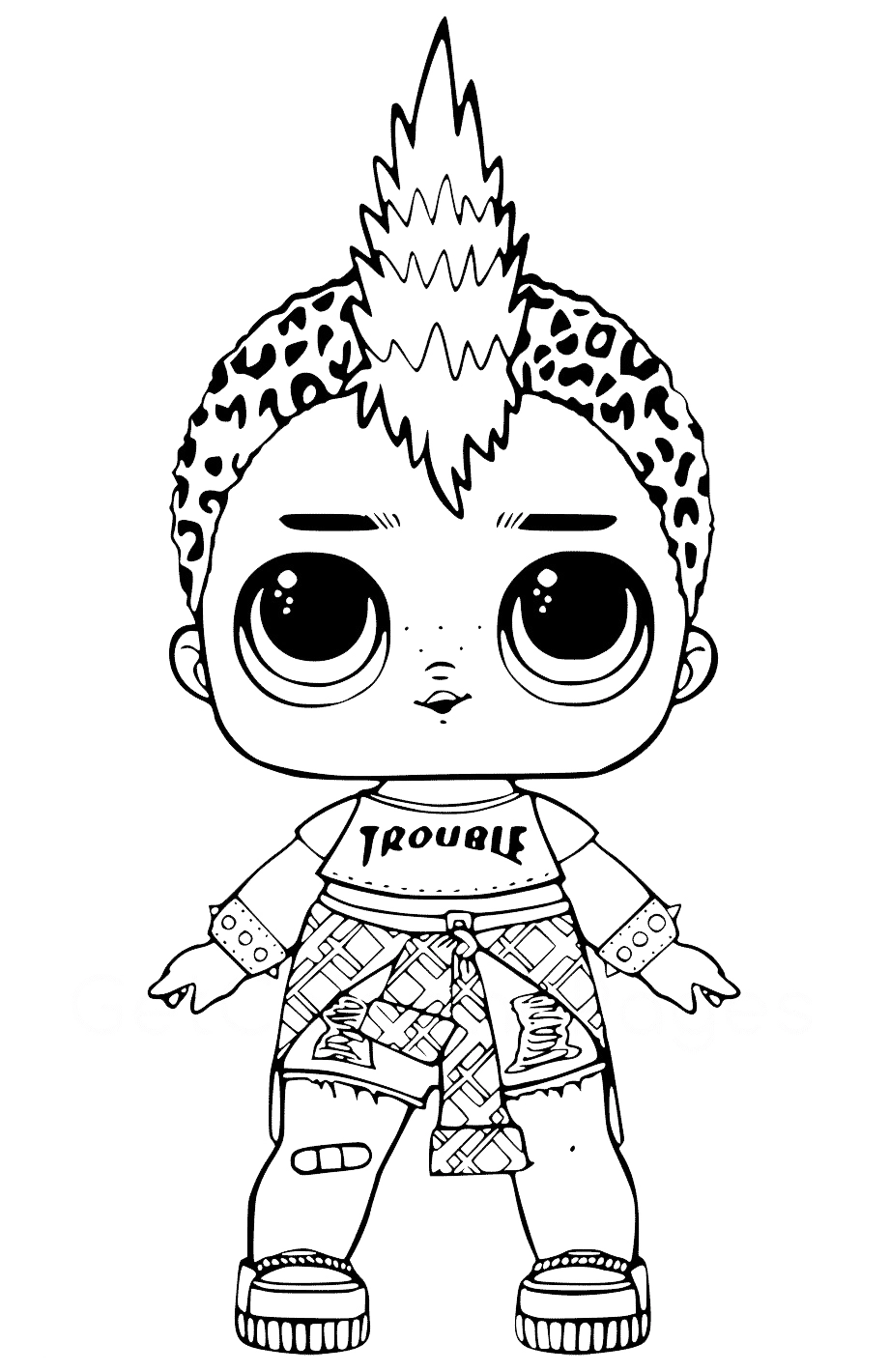 39 LOL Surprise Doll Coloring Pages PDF Free Online