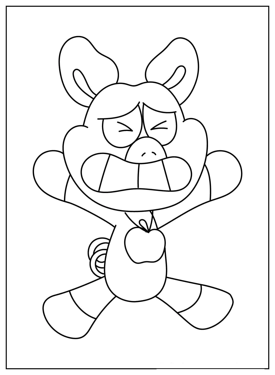 coloriage PickyPiggy gratuit