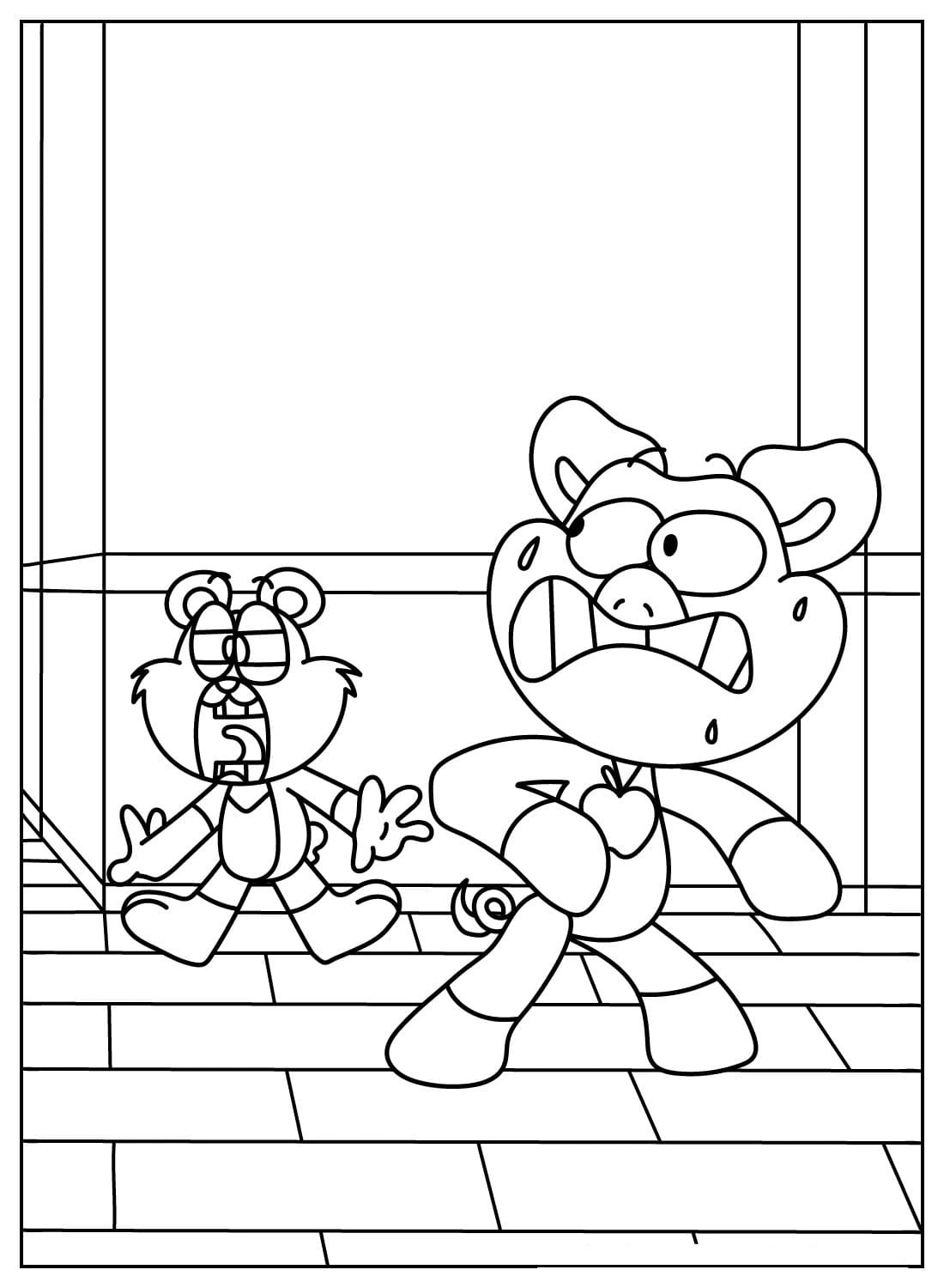 coloriage PickyPiggy a imprimer gratuitement