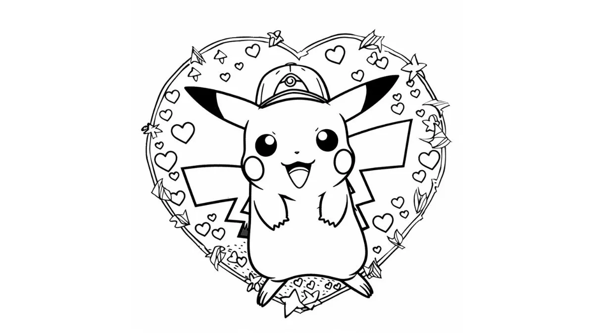 coloriage Pikachu a imprimer