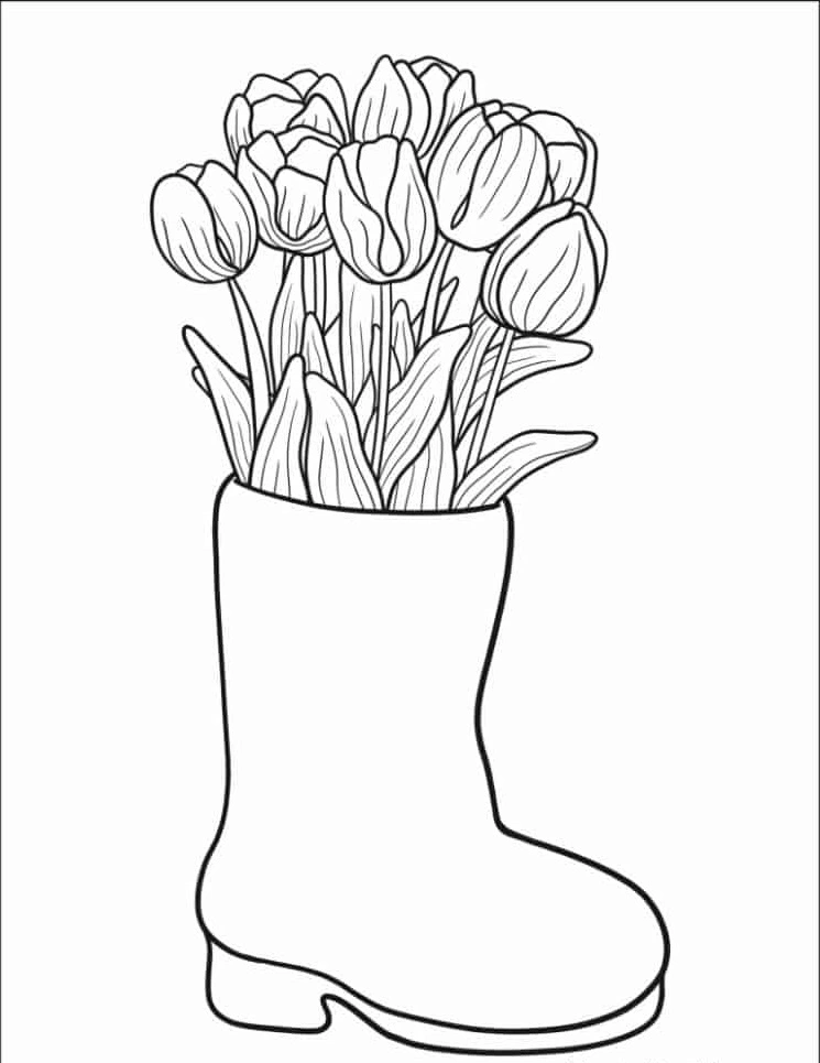 coloriage Tulip en ligne 2